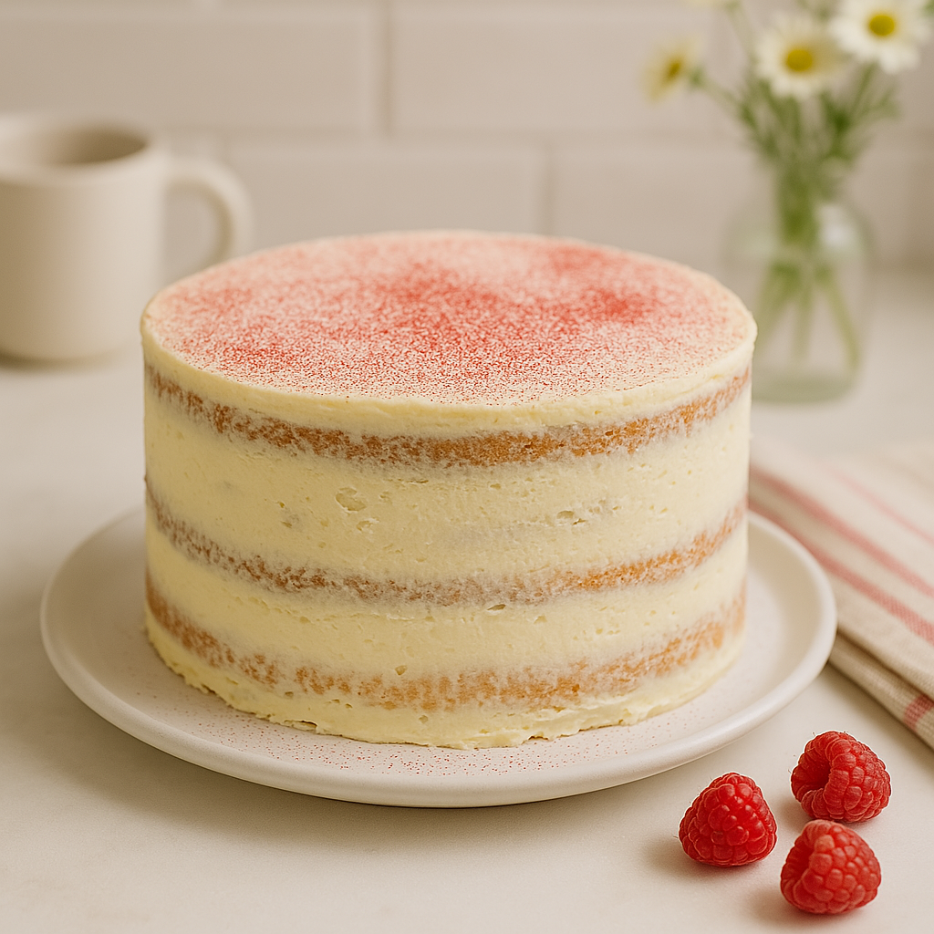 Raspberry & Coconut Cake - view 2